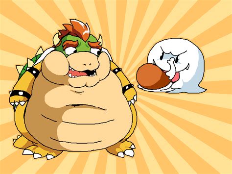 Mario And Luigi Rpg 3 Fat Bowser By Drakonekoshi
