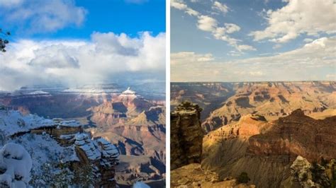 When Is The Best Time Of Year To Visit The Grand Canyon Canyon Tours