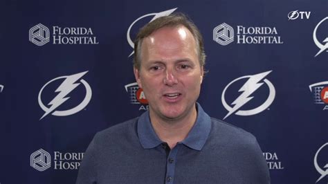 Tampa Bay Lightning Exit Interview Coach Jon Cooper Youtube