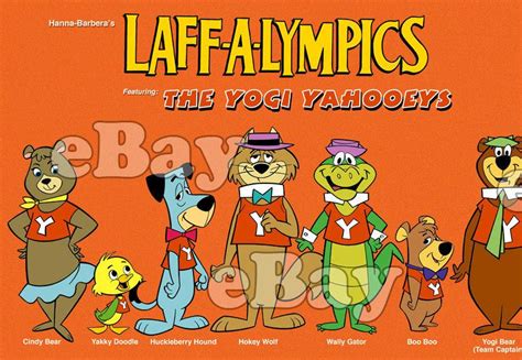 70 S Hanna Barbera Cartoon Classic Laff A Lympics The