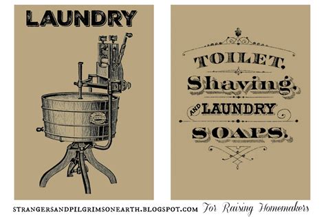 Seven Styles Of Laundry Room Art Free Printable Sets Christian