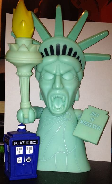 Why Did I Buy That Toy Statue Of Liberty Weeping Angel