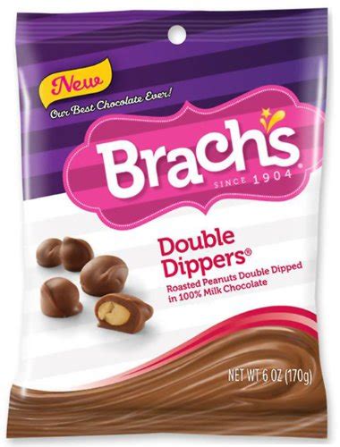 Brachs Double Dippers 6 Oz Pack Of 12 Chocolate And