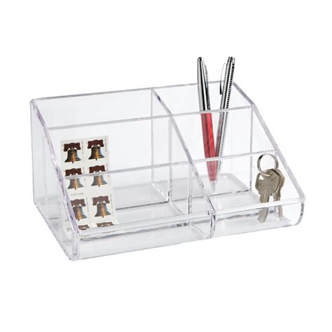 6 Section Acrylic Organizer The Container Store