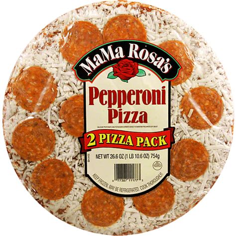 Mama Rosas Pizza Pepperoni 2 Pack Meals And Entrees Price Cutter