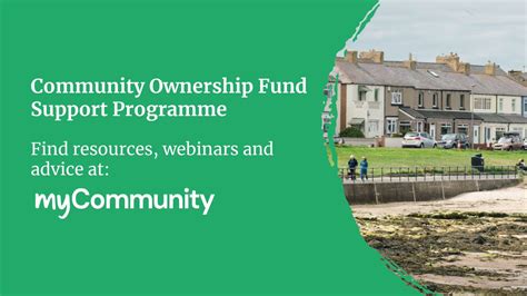 Community Ownership Fund Open For Applications Richard Fuller