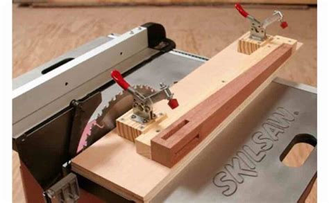Table Saw Taper Jig Free Woodworking