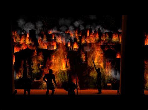 Historical Wallpapers Great Fire Of Rome Magnum Incendium Romae Ad 64