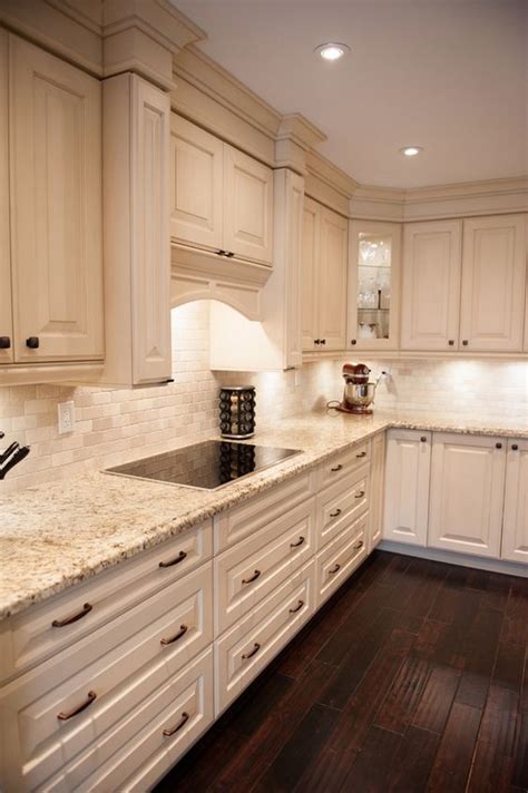 Tan brown granite countertops beautiful kitchen cabinets white pictures. Granite Kitchen Countertops Is the Best Elegance Design ...