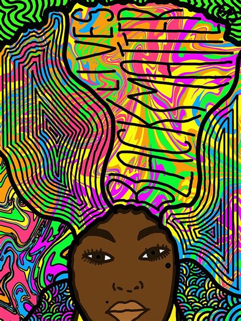 Blm Afro Art Digital Art By Effervescent Art Shop Pixels