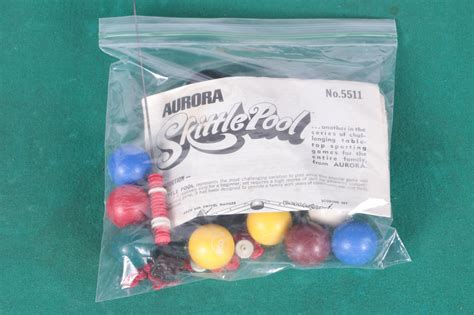 1970s Aurora Skittle Pool Game Ebth