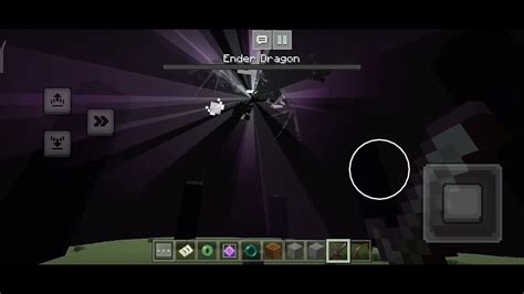 Defeating Ender Dragon In Minecraft In Creative Modee Lol 😂 Youtube