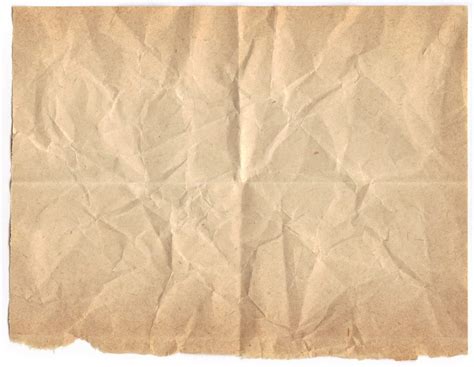 5 Crumpled And Folded Old Paper Textures 