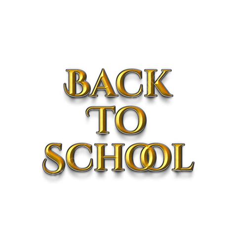 Back To School Golden Back To School School Back 2 School Png