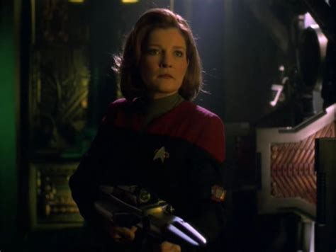 Star Trek Voyager Episode Dark Frontier Ii Captain Kathryn Janeway