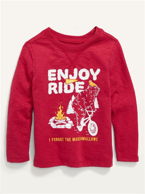 Unisex Graphic Long Sleeve T Shirt For Toddler Old Navy