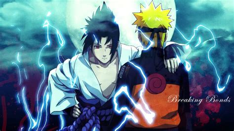 Sasuke And Naruto Breaking Bonds Comics Wallpaper