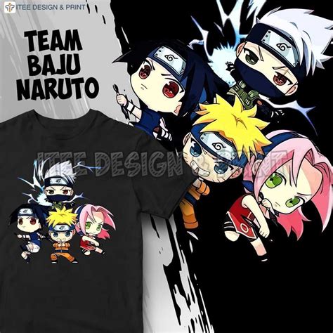 Team Baju Naruto Tshirt