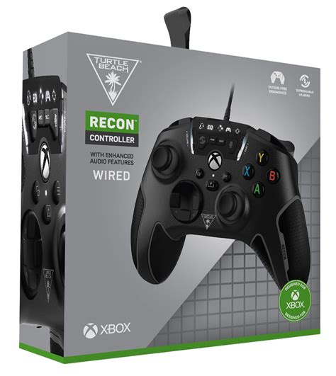 Turtle Beach Recon Wired Gaming Controller Black Xbox Series X