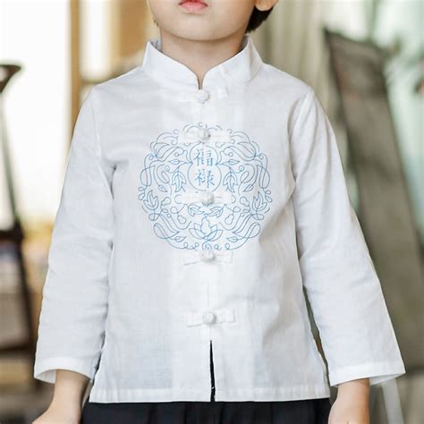 Boys Tang Suit For Kids Childrens Hanfu Boys Chinese Style Tang Suit