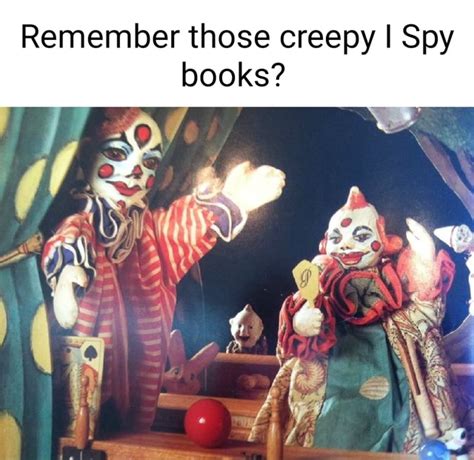 Remember Those Creepy I Spy Books