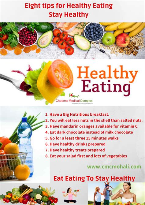 Start eating well with these eight tips for healthy eating. #eathealthy #healthyfood #eatclean # ...