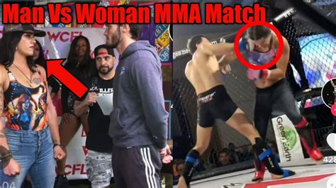 Man Vs Woman Mma Match Men Vs Women In Sports 7 Youtube