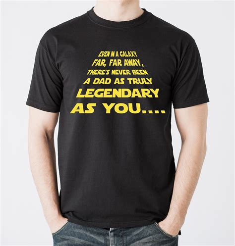 Star Wars Inspired Fathers Day T Shirt Even In A Galaxy Etsy