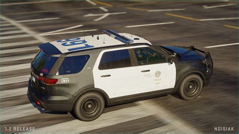 Police Vapid Scout Add On FiveM Extras Tuning Call Sign System