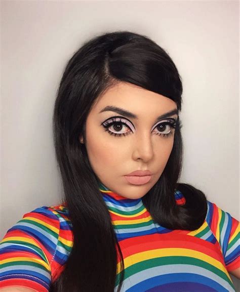 𝖝𝖘𝖙𝖝𝖊𝖋𝖝 𝖒𝖆𝖐𝖊𝖚𝖕 On Instagram “groovy Babe 🌼60s 60s 60smakeup