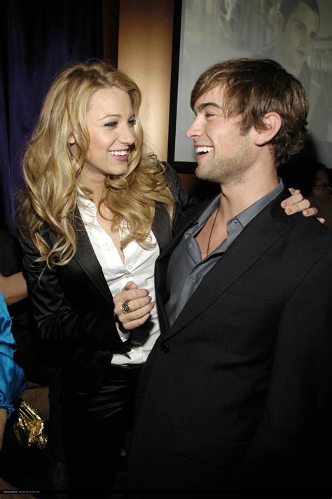 Blake Lively And Chace Crawford Gossip Girl Cast