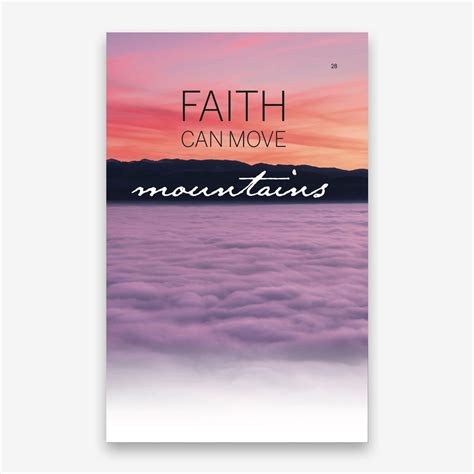 Summer Bulletin Faith Can Move Mountains