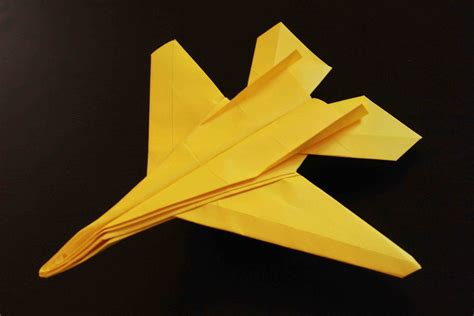 How To Make A Cool Paper Plane Origami Instruction F14