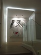 Hallway design and art work by Julian Poole. Residential New Build In ...