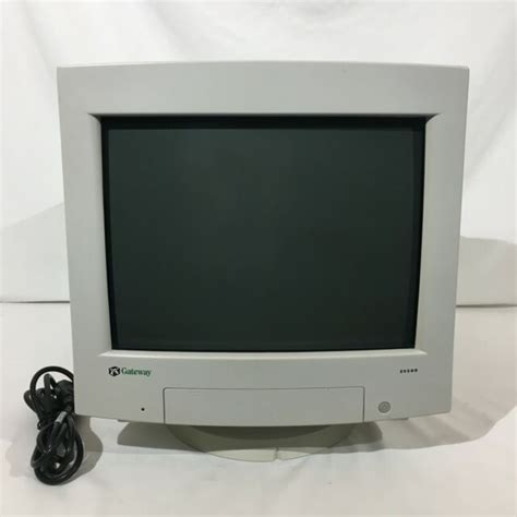 Crt Monitor Gateway Ev A Working Great Retro Gaming Vintage Tube For Sale Online Ebay