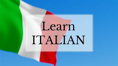 Italian Language Is An Important Part Of The Economic And Social Life