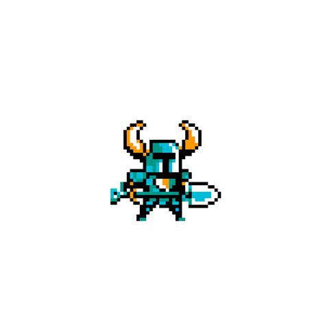 Pixel Art Shovel Knight Hd Png Download Kindpng Images