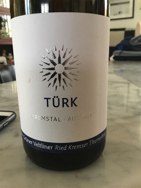 Weingut T Rk Gr Ner Veltliner Tw Reserve Thurnerberg Austria