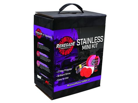 Detail Supply Co Renegade Products Stainless Steel Polish Kit Mini