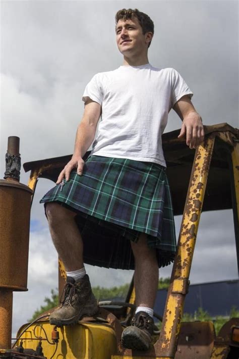 Cheeky New Book Men In Kilts Featuring Scots In Highland Clobber