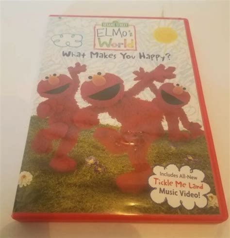 Sesame Street Elmos World What Makes You Happy Dvd 2007 Ebay