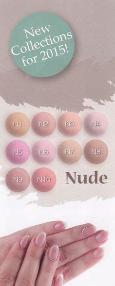 Sns Nude Collection Via Katebs On Ebay Dip Nails Color Swatches