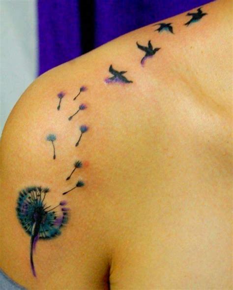 50 Devastatingly Delightful Dandelion Tattoos Tattooblend