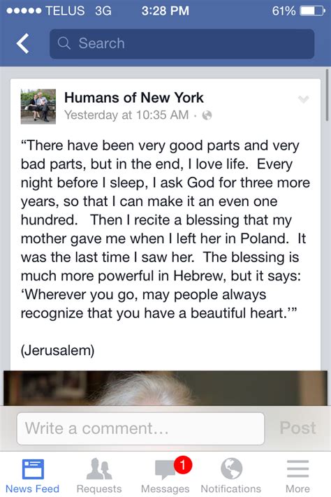 Humans Of Newyork Quote Wherever You Go May People Always Recognize