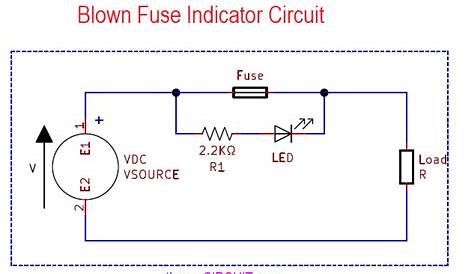 blown fuse indicator circuit diagram
