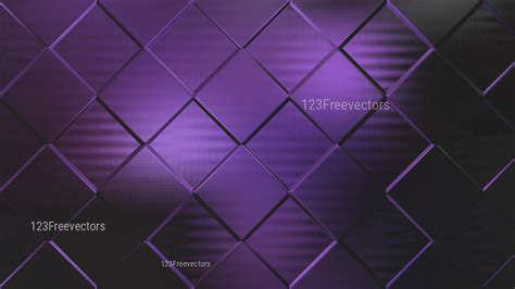 Abstract Purple And Black Geometric Square Background