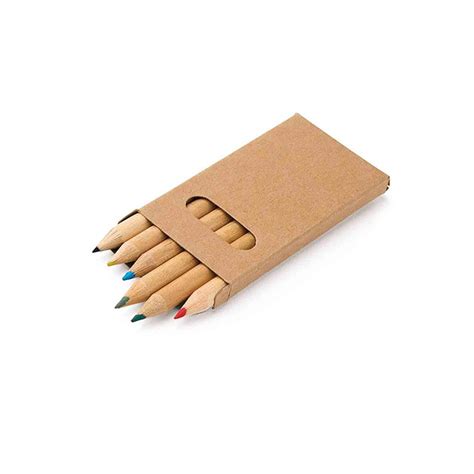 Crayons de couleur prismacolor premier : Boîte en Carton avec 6 Crayons de Couleur à Personnaliser