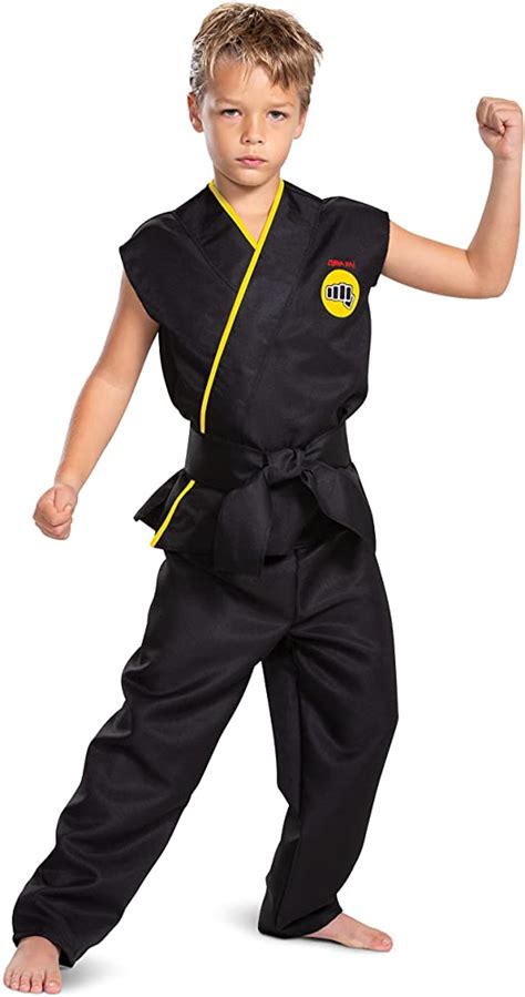 Mens Authentic Karate Kid Cobra Kai Costume Ubicaciondepersonascdmx