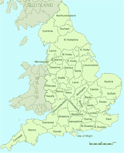 Map South England Counties Secretmuseum