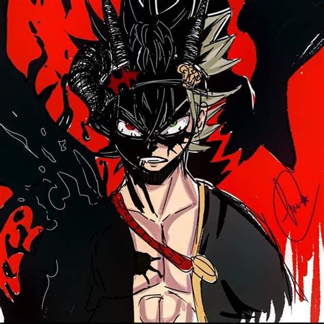 Black Clover Asta Demon